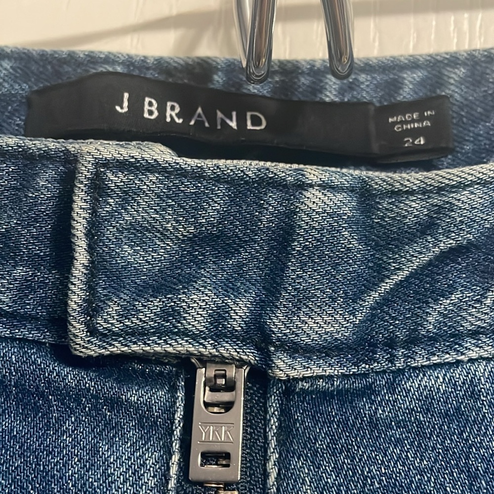 J Brand Connie High Rise Cigarette Zipper Jeans - Picture 5 of 9